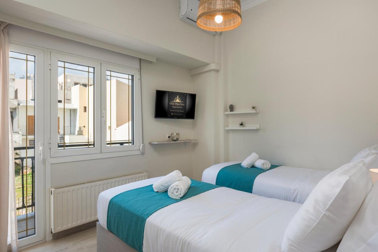 Old Harbor Apartment Luxury Living Chania Ханья Экстерьер фото